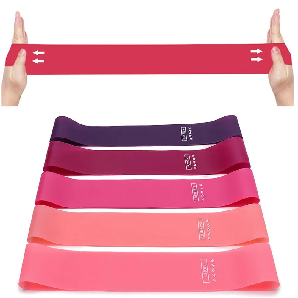 Gradient TPE Resistance Bands Rubber Loop Bands Strength Training Workout Expander Yoga Gym Equipment Rubber Loop