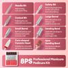 45000RPM Wireless Use Nail Drill Machine 1200mAh Nail Drill Milling Sander Nail Art Manicure Grinder Nail Polisher Cutter Kit