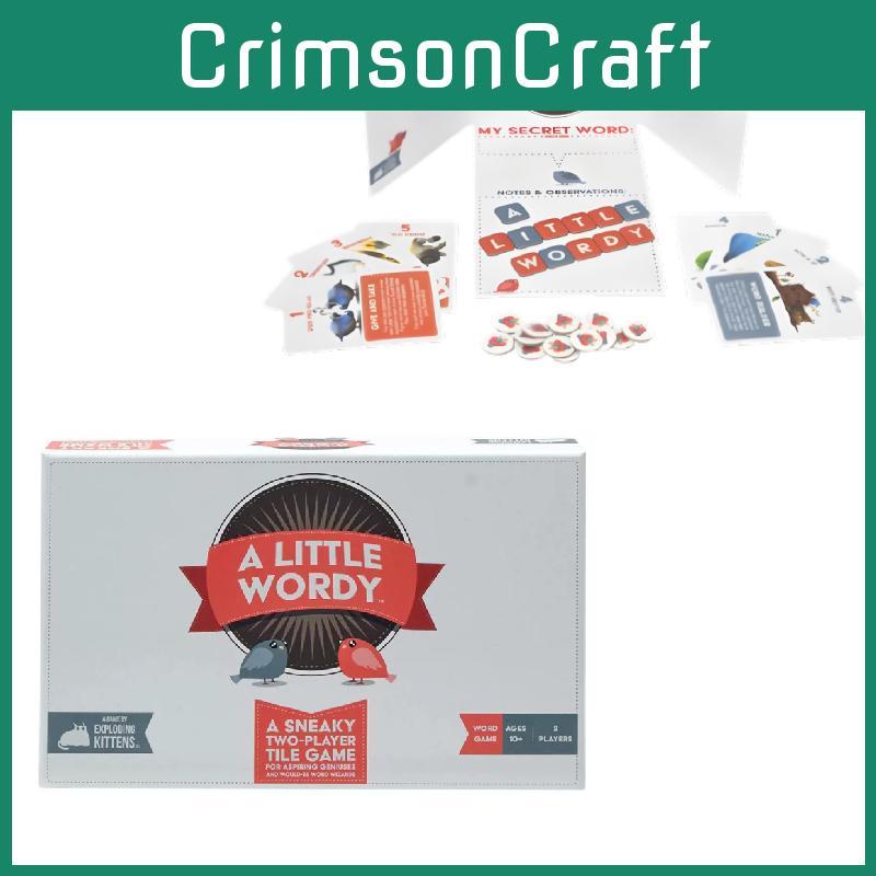 A Little Wordy By Exploding Kittens Card Game For Teens Adults Kids Family Fun Party Play