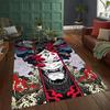 Japanese Culture Tattoo Rugs for Bedroom Fluffy Square Floor Carpets Living Room Home Decoration Rugs Soft Velvet Mat Area Rug