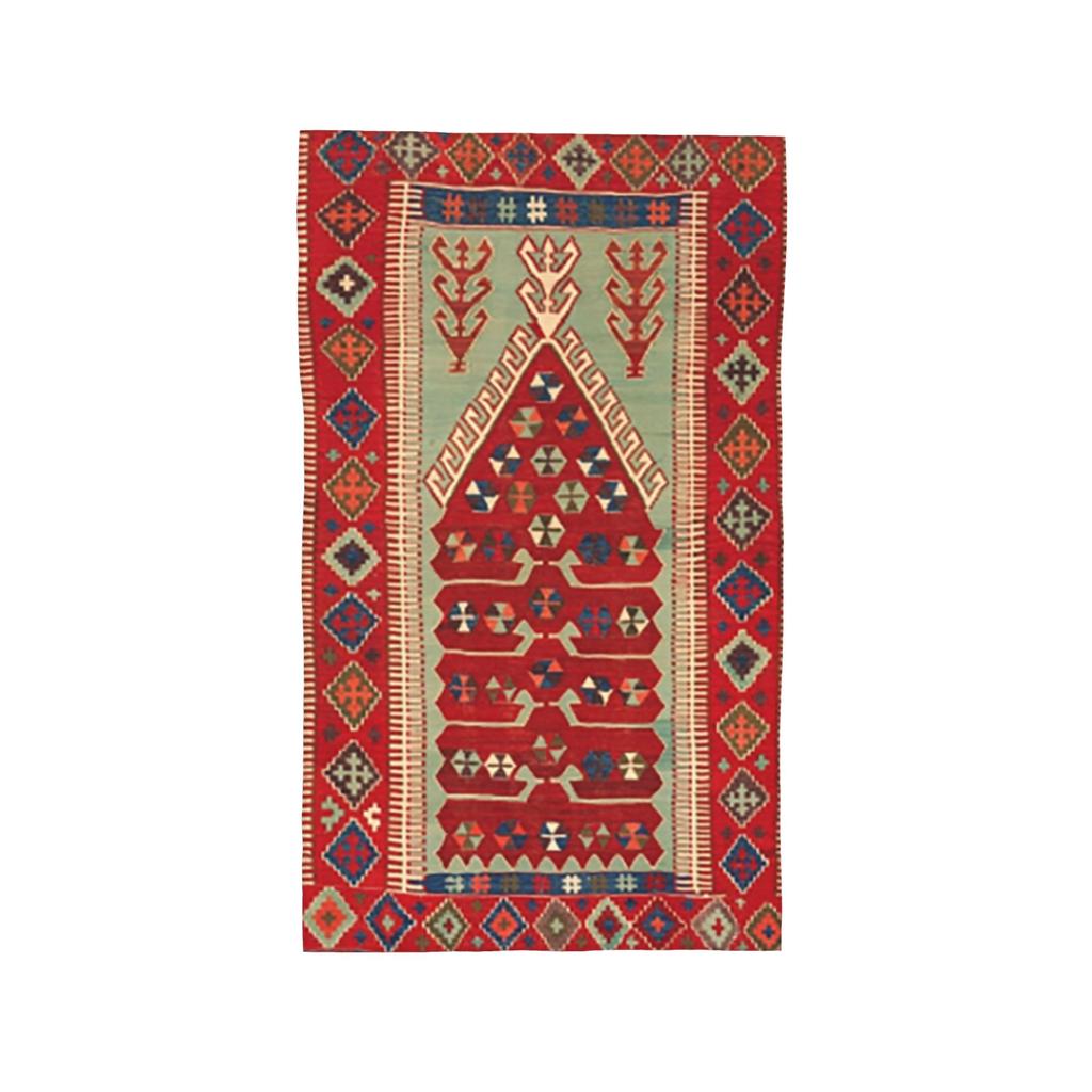 Antique Turkish Carpet Kilim Print Soft Face Towel Quick Dry Pool Bath Cotton Towels Absorbent