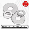 Thickened 304 Stainless Steel Flat Washer, Large Edge, Round Spacer, Sizes M3-M50