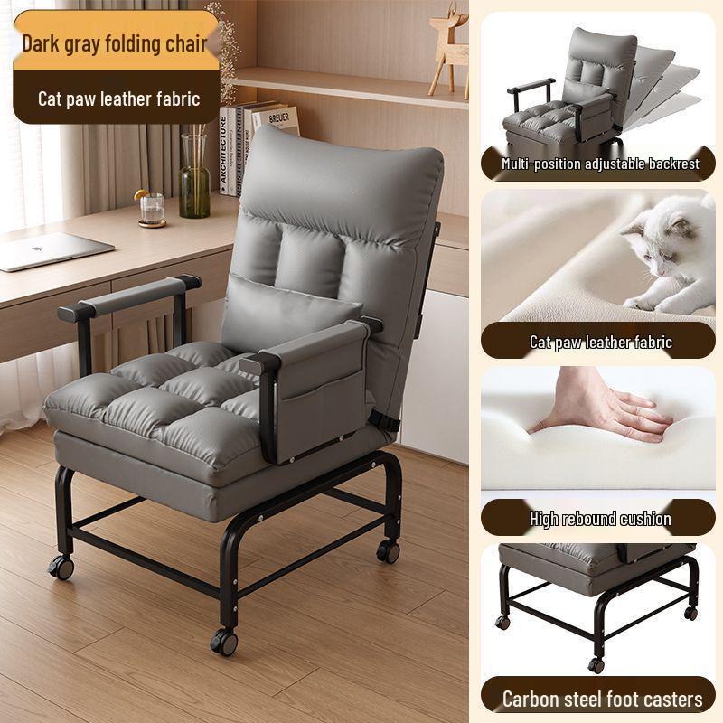 Foldable Reclining Sofa Chair for Dorm or Bedroom