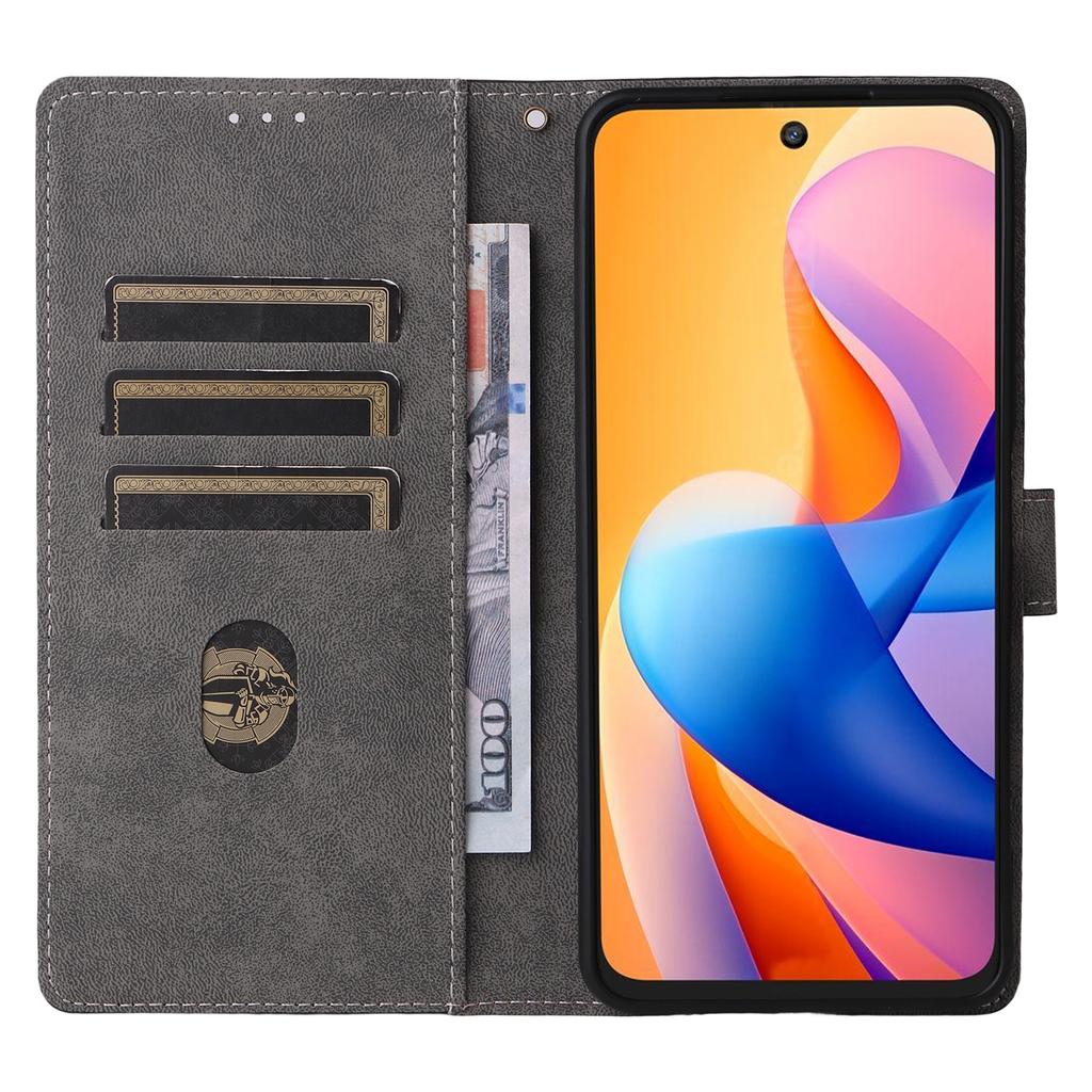 For TCL 60R 5G/60 5G Case Wallet RFID Blocking PU Leather Cover Stand with Strap