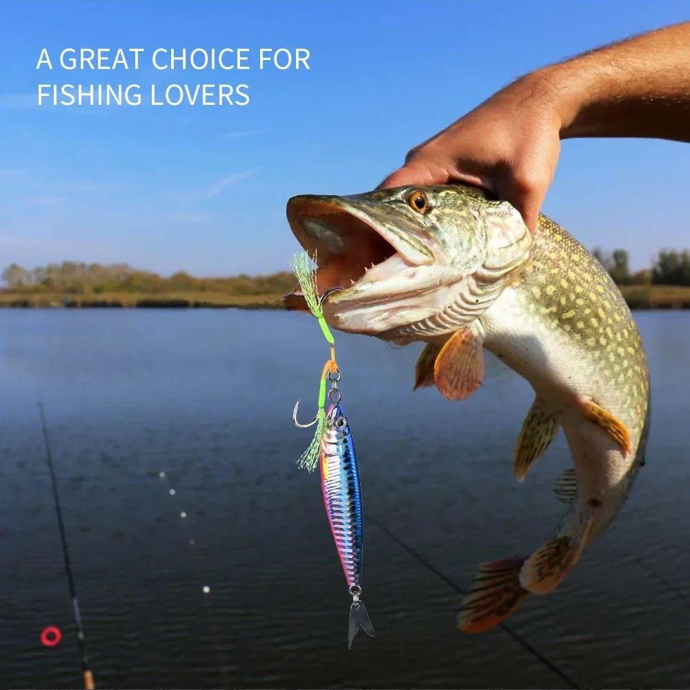 Slow Sinking Simulation Fish Lures Metal Artificial Fishing Bait Fishing Lures  Saltwater Fishing