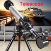 Premium astronomiskt teleskop med HD-stjärn- och månskådning, 40x förstoring, manuell fokusering, ergonomiskt handtag - Idealisk för vuxna och tonåringar