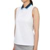Galleria G Fore Golfwear Damen S Kragen Ärmelloses T-Shirt G4lS23k860d Sno