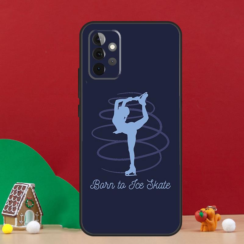 Figure Skating Ice Skating Case For Samsung Galaxy A36 A56 A06 A13 A53 A32 A12 A22 A52 A35 A17 A16 A55 A15 A54 A34 A14