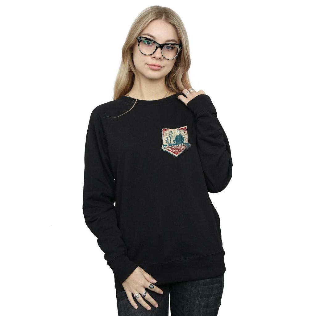 Supernatural Womens/Ladies Winchester Breast Print Sweatshirt
