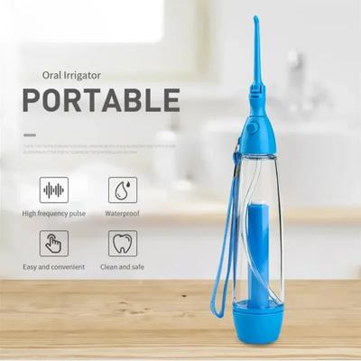 Oral Irrigator Teeth Cleaner Water Jet Tooth Health Water Non-electric Household Portable Oral Irrigator Flossing LV160 New