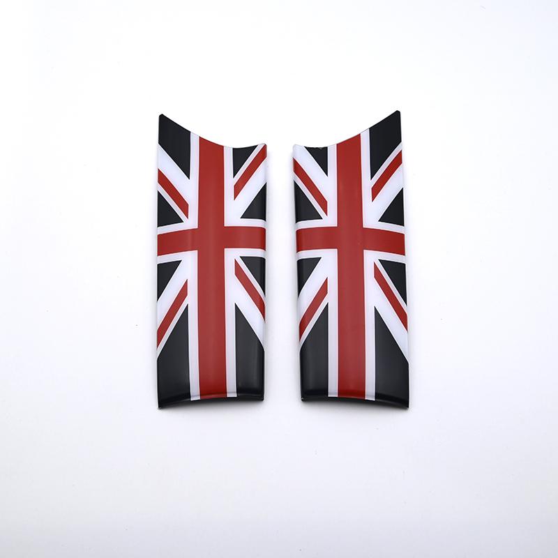 For MINI Cooper S JCW F56 F57 Trim Auto-Styling  Accessories The Black Flag Car Interior Door Handle Knob Cover Modified Parts