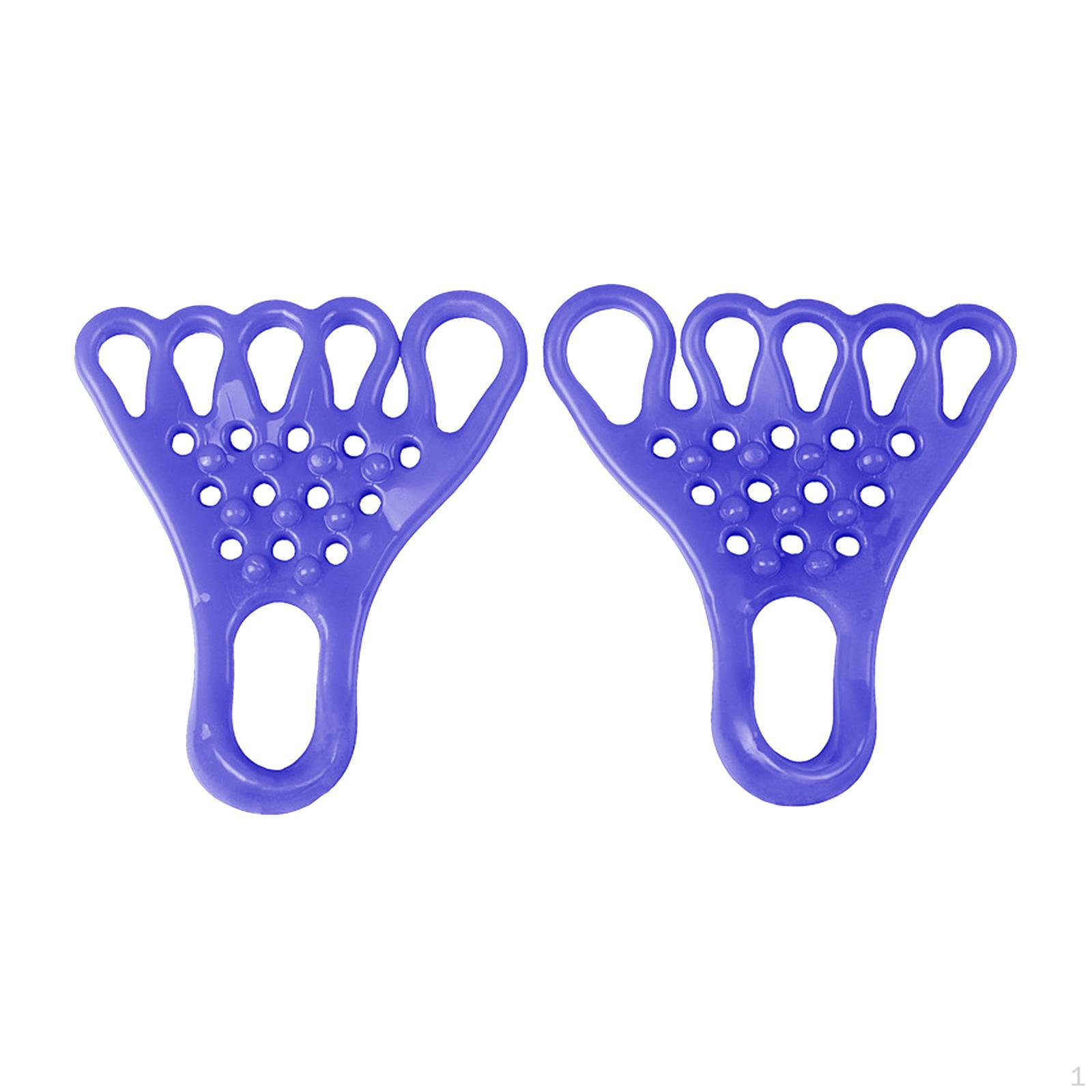 

Выпрямитель для пальцев ног Дышащая прокладка для йоги Перекрывающие пальцы ног Скрученные синий