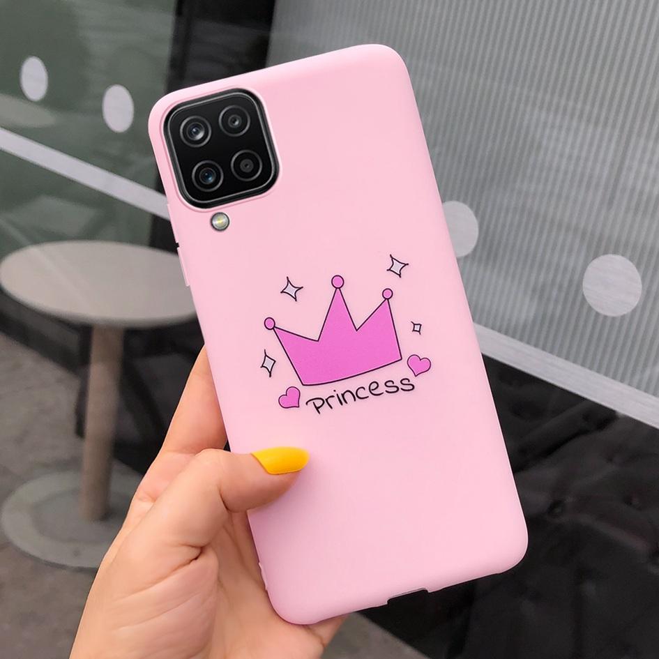 For Samsung Galaxy A12 Case Samsung A42 5G Lovely Heart Cover Back Fundas For Samsung A 12 SM-A125F SM-A426B A 42 5G Phone Cases