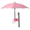 Mini parasolka do telefonu komórkowego z przyssawką, parasolka na smartfona z ochroną UV, uniwersalny uchwyt na telefon komórkowy na plażę, podróże, na zewnątrz, do kubka