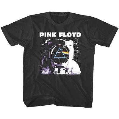 T-shirt Pink Floyd Prisme Atterrissage sur la Lune Astronaute Album Dark Side Garçons Filles