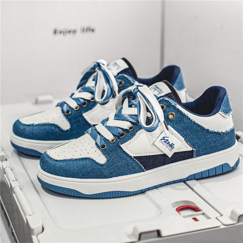 

Fashion Purple Men s Sneakers Trend Brand Men Casual Shoes Autumn 2025 Trendy Comfortable Running Sports Shoes for Men Designer Sneakers 44 джинсовый синий