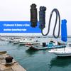 Heavy Duty Maritime Dock Ropes Tie Lines For Boating 3/8 Inch Prespliced Eye Splice Ends UV Resistant Dock Line Set Of 2