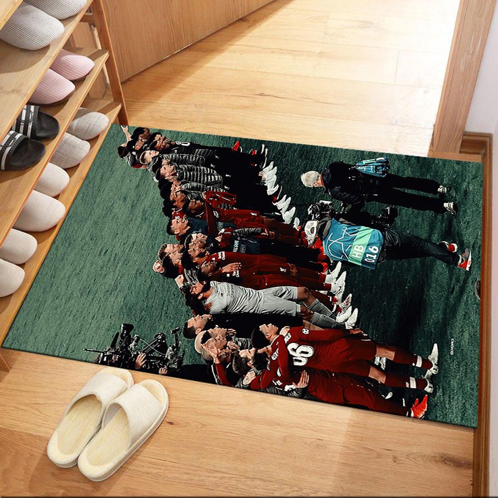 Liverpool Football Club Area Rug Suitable For Living Rooms Hallway Dining Room Balcony Antislip Carpet Anime Office Decor Gift For Festivals