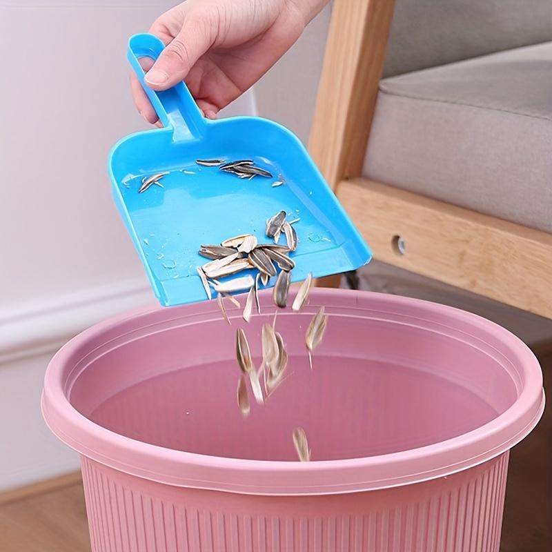 Portable Handheld Cleaning Brush Set with Dustpan for Pet Supplies, Hard Bristle Sweeper Desktop Cleaner