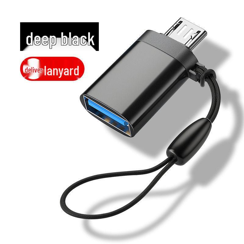Android 3.0 Two-in-One OTG Adapter: Type-C To USB Multi-function Converter with Lanyard.