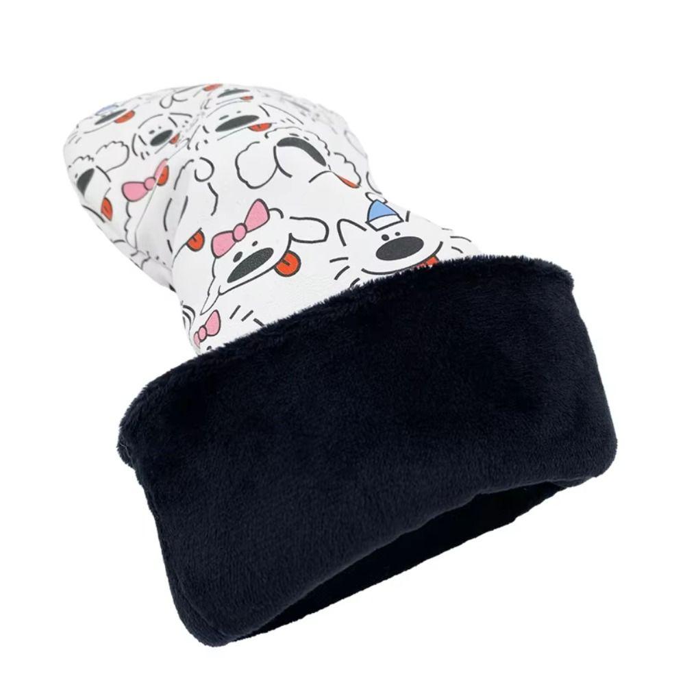 Cartoon Printed Golf Club Head Cover PU Leather Golf Club Protector  Golf Supplies