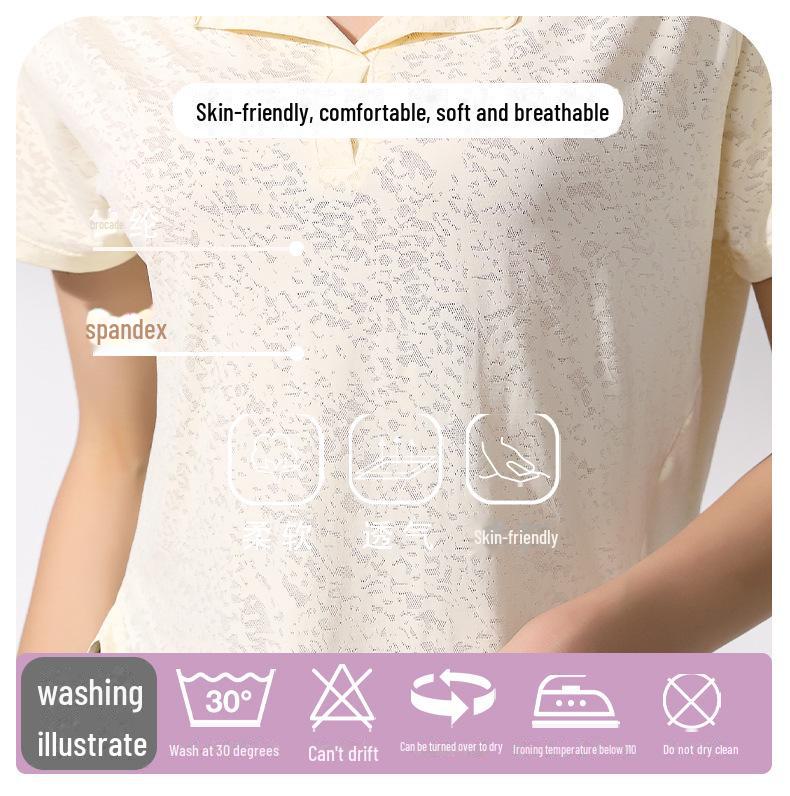 Damen Sommer Yoga V-Ausschnitt T-Shirts: Cool, Locker, Atmungsaktiv, Slim-Fit Kurzarm für Laufen und Fitness