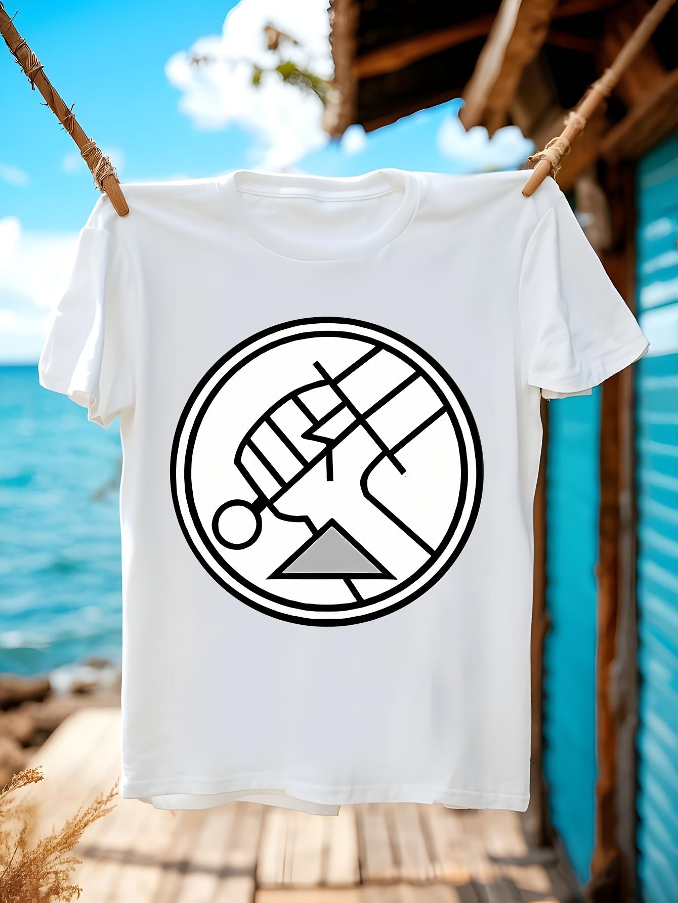 Hellboy BPRD Official Graphic Tshirt Graphic Tshirt - Whi... XL
