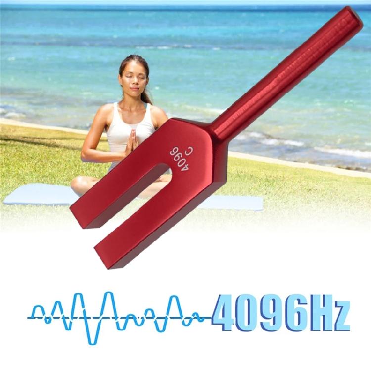 Portable Medical-Grade 4096 Hz Tuning Fork Crystal Tuning Fork for Sound Healing