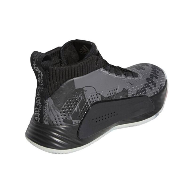 Adidas D Lillard 5 Dame 5 Geek Up Basketball Shoes Men Sneakers Black EE6838