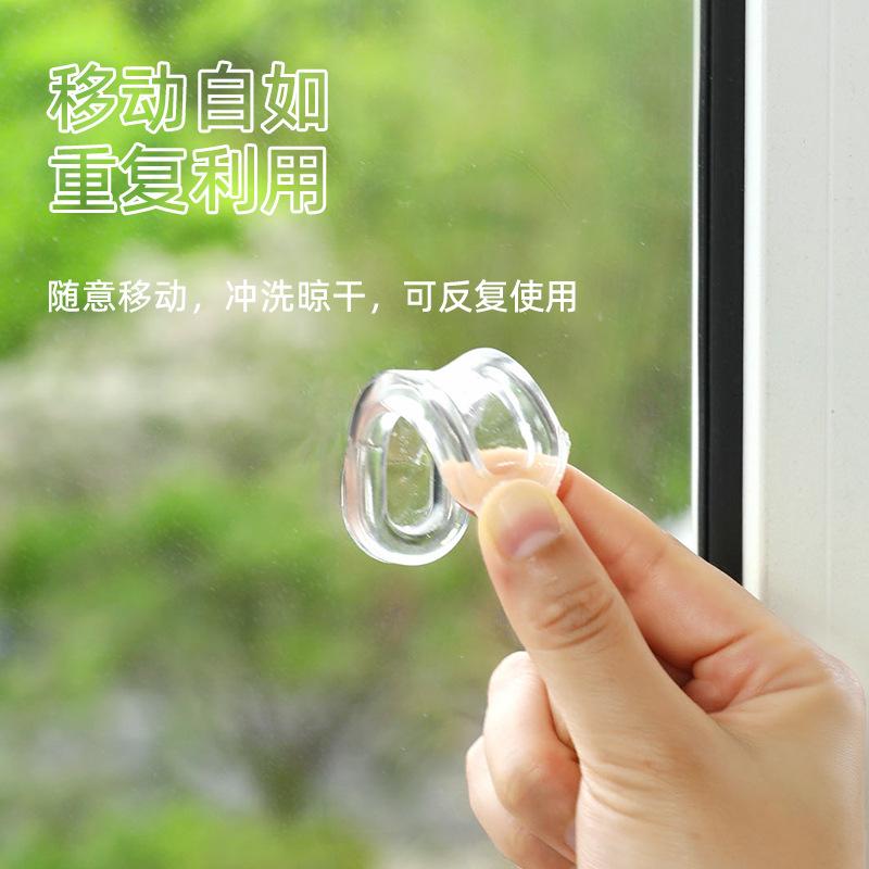4 Pcs Handle Window Cabinet Door No Punch Kitchen Cabinet Opening Window Glass Door Sliding Door Handle Sliding Door Handles