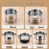 ZISIZ Small 304 Stainless Steel Steamer Basket