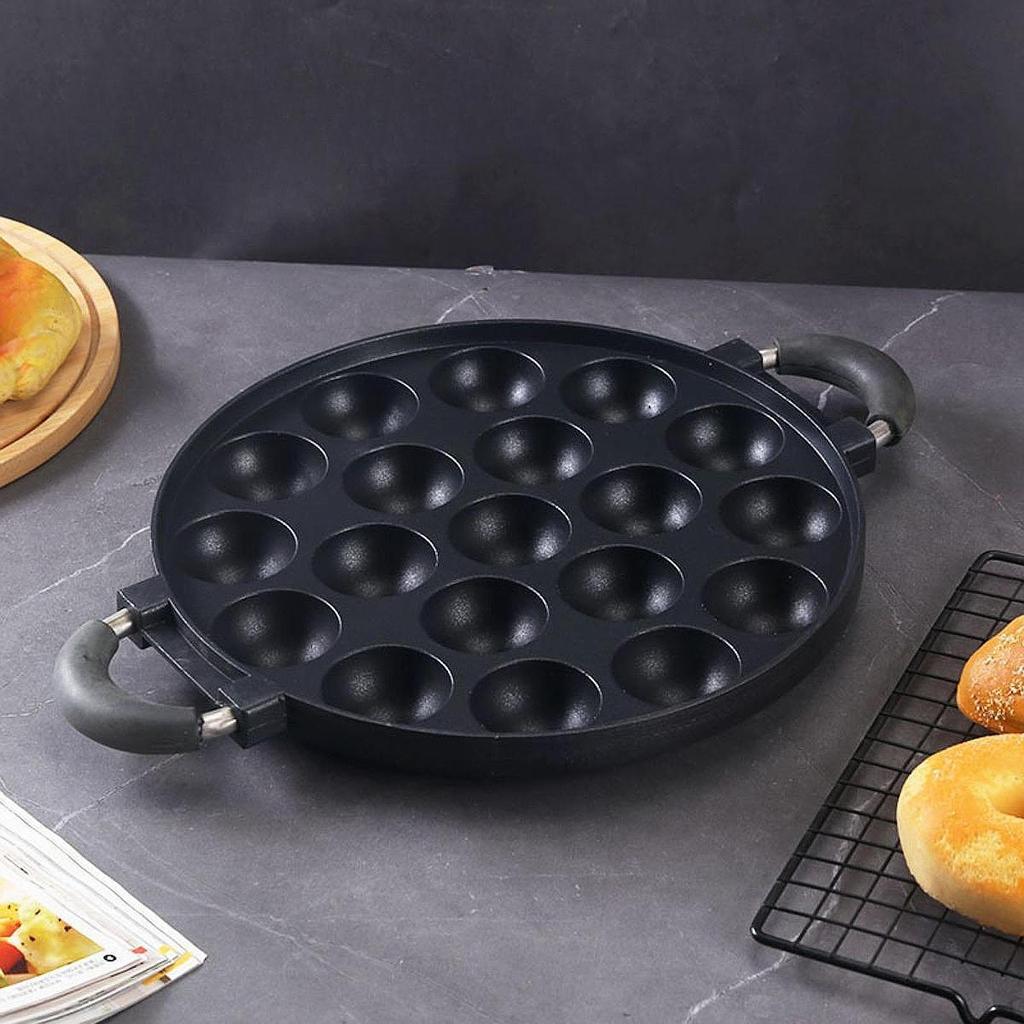 Donuts Maker Pfanne Kuchen Modellplatten Kochgeschirr Rund Anti-Verbrühung Donut Platte Donut Backen