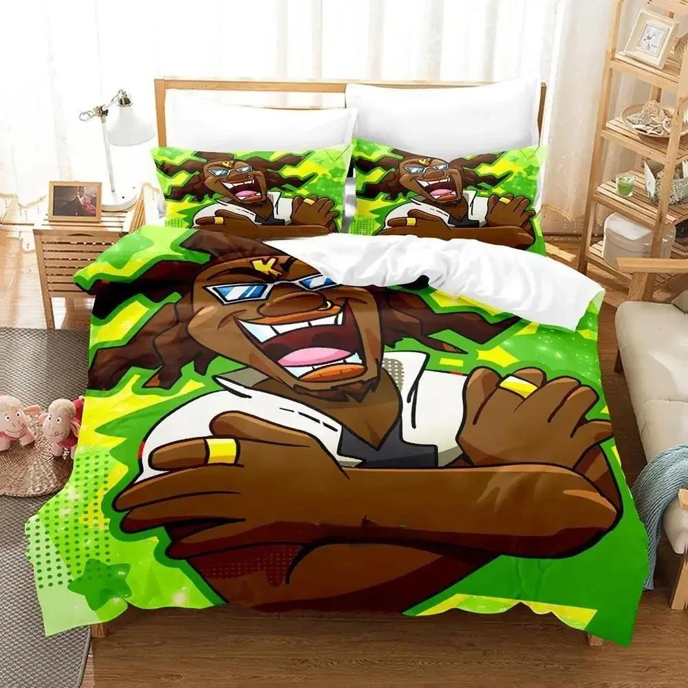 Dj Professor K Bedding Set Printed Bed Set With Pillowcase Bed Duvet Cover Soft Queen King Size Bedclothes Home
