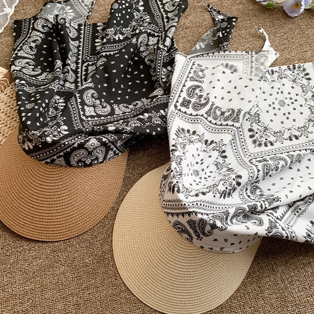 Sweet Loli Headscarf Hat French Retro Baseball Cap Fashion Peaked Cap  Outdoor Seaside Vacation