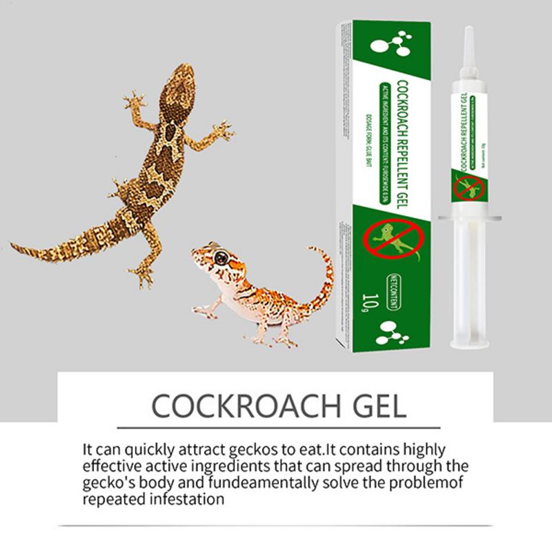 Gecko Repeller Indoor Oorch Reptile Bait Gel Portable Gentle Gecko Bait Gel For Lawn Balcony Porch Patio Apartment