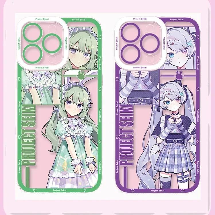 Game Project Sekai Phone Case For Xiaomi Redmi Note 14 13 12 12S 12C 11 10 10C 13C 10s A1 A2 A3 Pro Plus 4G 5G soft TPU Cover
