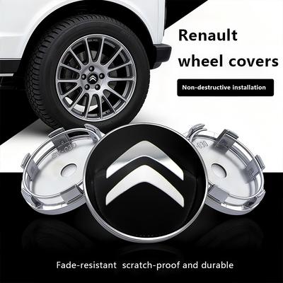 4pcs 60mm Car Wheel Center Hub Cap Rim Cover Emblem Stickers For C2 C3 C4 C5 C6 C1 DS3 DS4 Xsara Berlingo Saxo Picasso