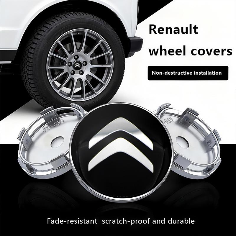 4pcs 60mm Car Wheel Center Hub Cap Rim Cover Emblem Stickers For Citroen C2 C3 C4 C5 C6 C1 DS3 DS4 Xsara Berlingo Saxo Picasso