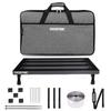 GHOSTFIRE Ultra-Lightweight Guitar Effects Pedal Board, Aluminum Alloy, Velcro Closure, with Carrying Bag, S Series SPL-05