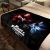 Movie Fast & Furious Flannel Blanket Racing Car Home Decoration Fluffy blanket Bedroom Bed Sofa Travel Camping thermal blanke