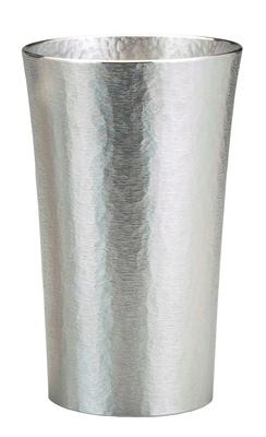 Osaka Tinware (Suzuki) Osaka Naniwa Tinware Traditional Craft Sake Ware Silky Series Tumbler Standard Small 25-1-1