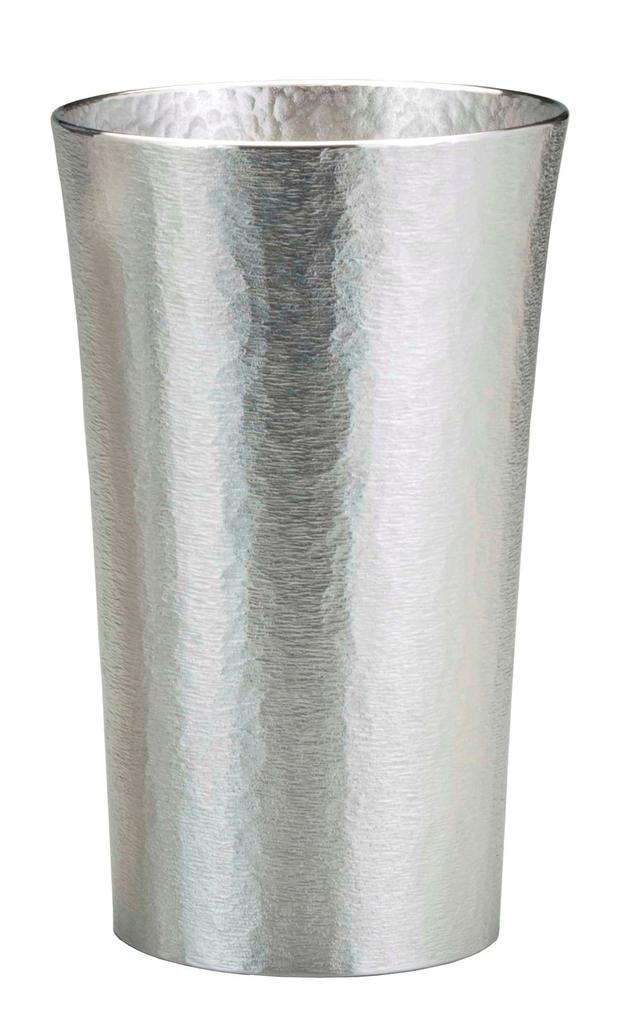 Osaka Tinware Osaka Naniwa Tinware Traditional Craft Sake Ware Silky Series Tumbler Standard Small (Suzuki) 25-1-1