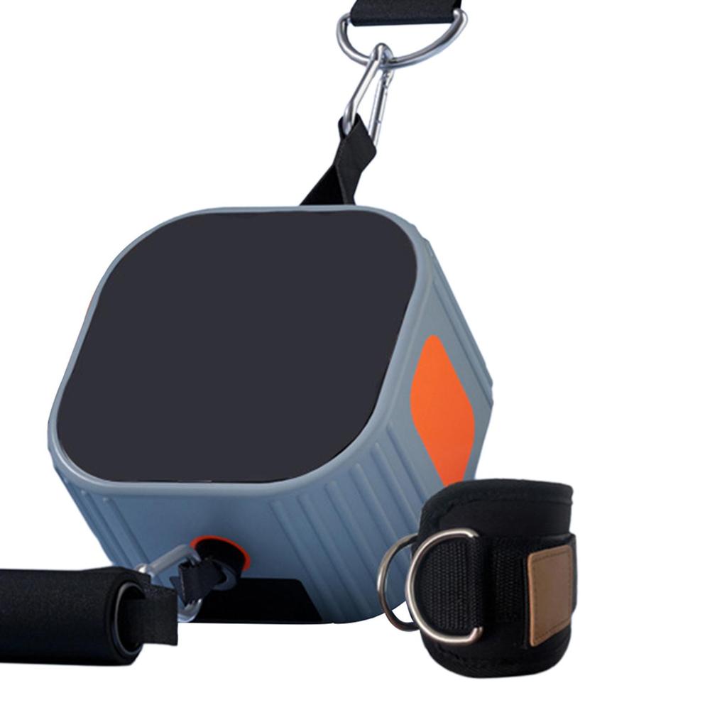 Resistance Machine 11-55lbs Adjustable Cable Machine for Arms Legs Chest Strength Training Equipment for Home Gym Men Women