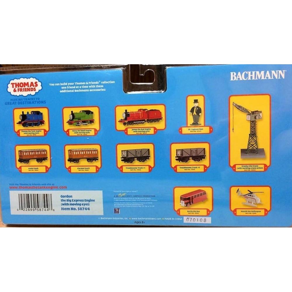 Bachmann Ho Scale tHomas The Tank Engine Gordon 28 58744