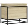Storage Box with Lid Sonoma 60 X 40 X 51.5 Cm Engineered Wood
