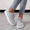Sneakers 22 Spring and Autumn Thick-soled Lace-up Fly-woven Dad Shoes Single Shoes Breathable and High Low Heels