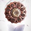 Lotus Fingertip Gyro Toy Buddha Eye Spinner Finger Gyro Lotus Wheel Bronze Fingertip Rotate Buddhist Meditation Decoration Gift