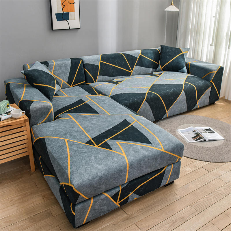Elastic Sofa Covers for Living Room L Shape Sofa Need Buy 2 Pieces Stretch Corner Couch Cover Slipcovers Armchair 1/2/3/4 Seater