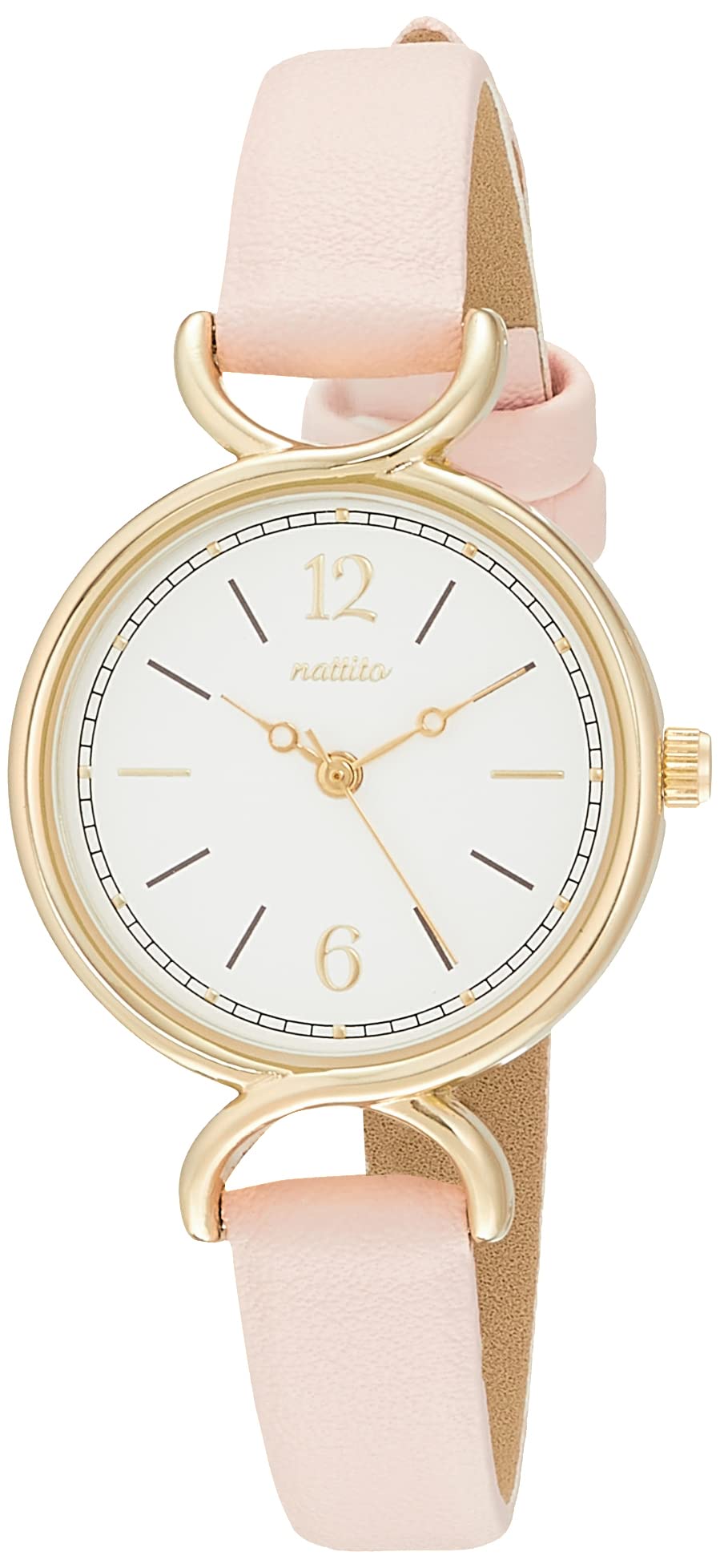 

[Fieldwork] Часы Analog Ist Pink Gold Кожаный ремешок ASS161-2 Женские Розовые