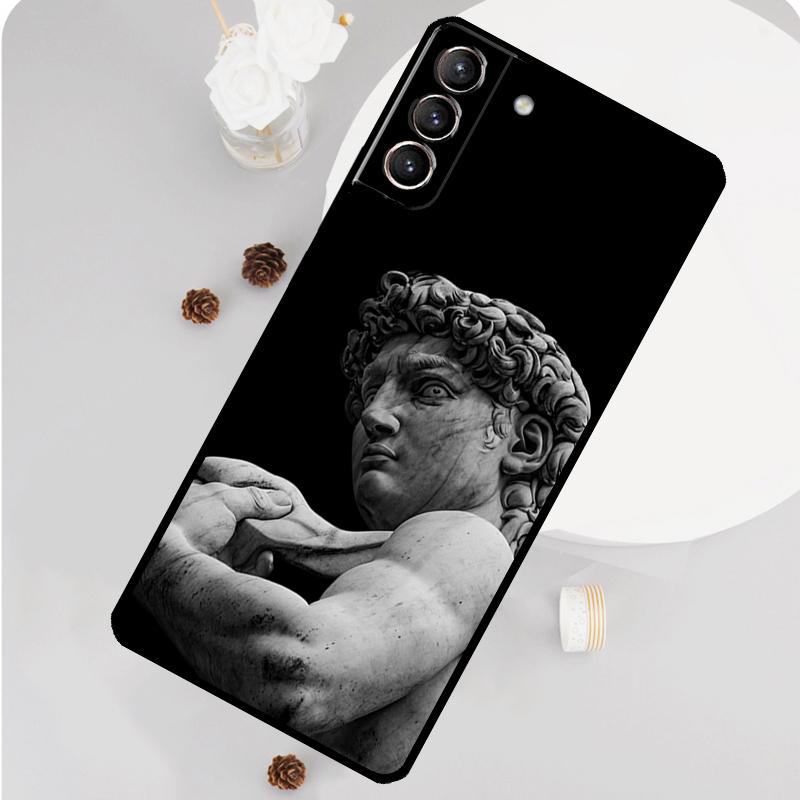Greek Aesthetics Plaster statue Phone Case For Samsung Galaxy S24 S26 Ultra S20 S21 S22 S23 S25 Plus S10 S25 FE Funda Cover